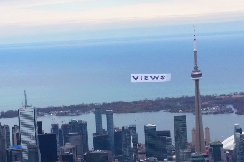 Aerial Banner Advertising Toronto Sky Murals Signs Wild On Media